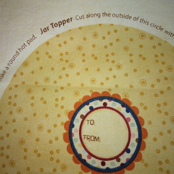 FABRIC Kelly's Sweet Treats DSN# 32184 Fun Kitchen accessory printed panel - Picture 6 of 13